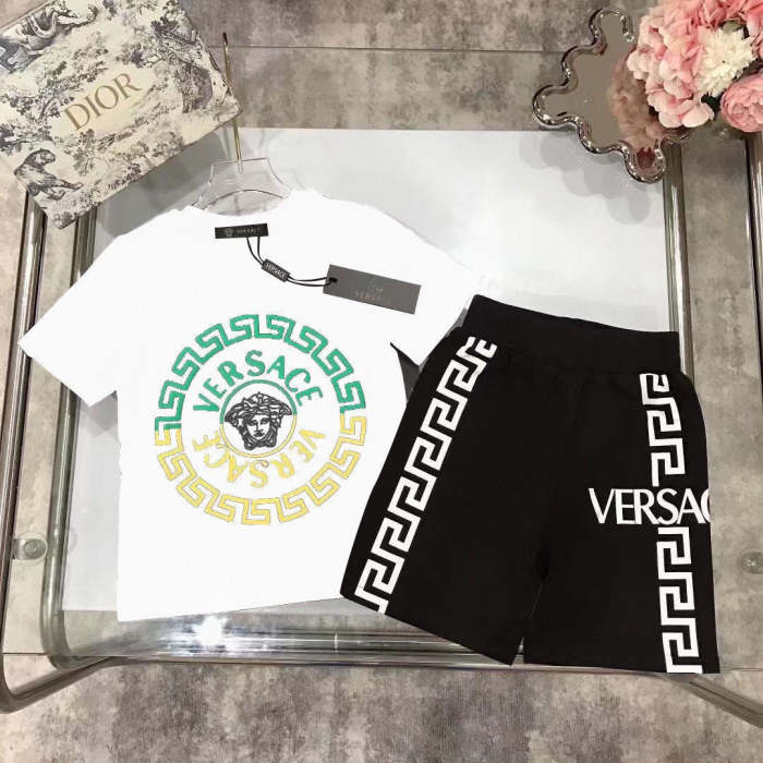 T-shirt +  shorts suit Kids set clothes, no box, CL25-894-897
