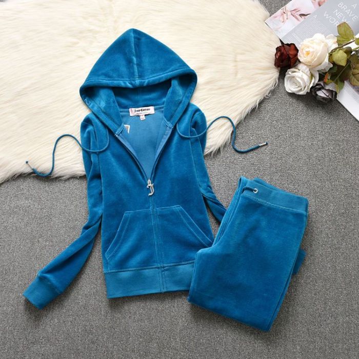 Women's fashion jacket pants velvet sports suit clothes , CL68-239-246