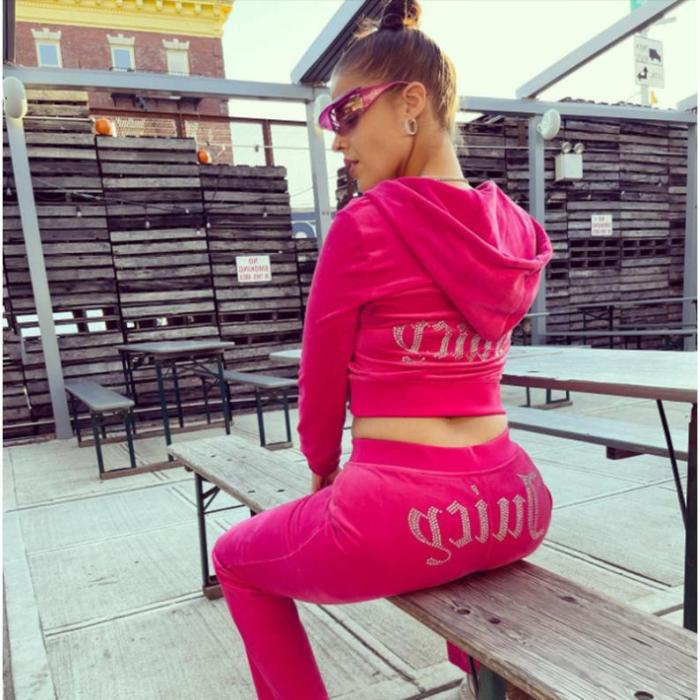 Women's fashion jacket pants velvet sports suit clothes , CL68-239-246