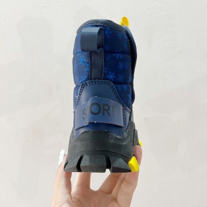Kid's non-slip down cotton snow boots outdoor sports shoes, size 28-37, SS70-1828-1831