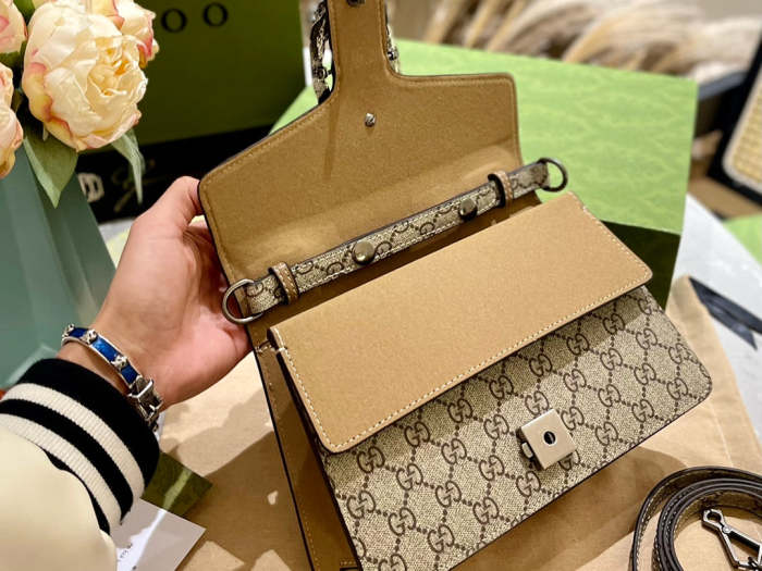 Split leather bag , 3A, size 24cm, no box, B68-5914