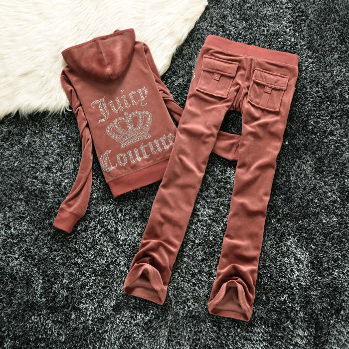 Women's fashion jacket pants velvet sports suit clothes , CL78-70-82