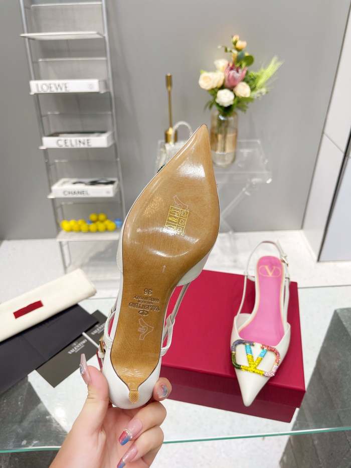 Women heel sandal shoes, heel 1cm or 4cm or 6cm or 8cm, size 34-42, SS60-2079