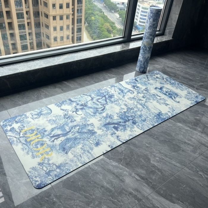 Deerskin velvet yoga fitness dance non-slip mat sports equipment,size 180x66x0.4cm. HSE150-3