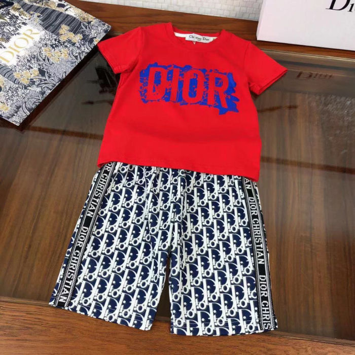 T-shirt + shorts  suit Kids set clothes, no box,CL25-888-890