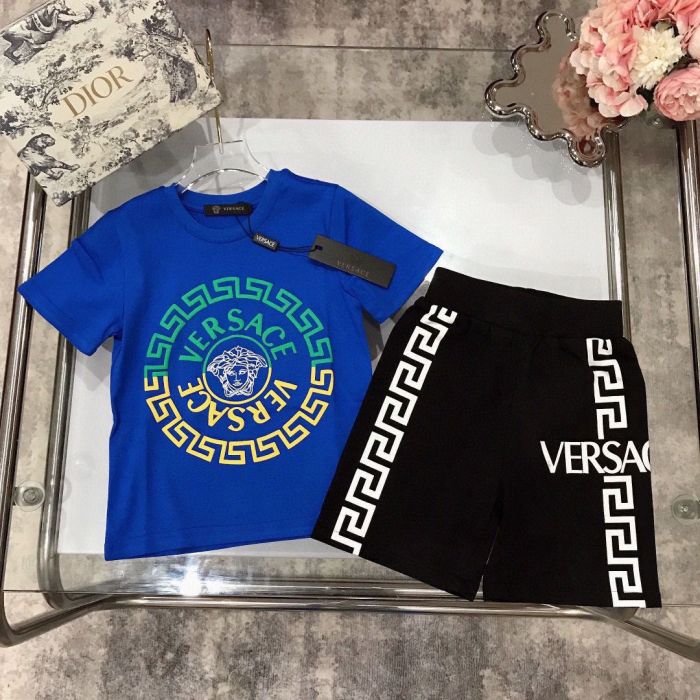 T-shirt +  shorts suit Kids set clothes, no box, CL25-894-897