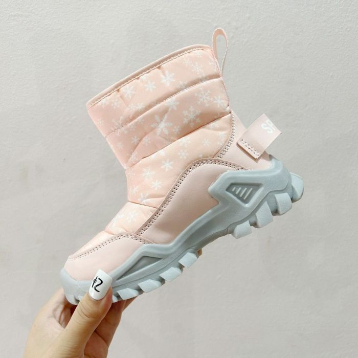 Kid's non-slip down cotton snow boots outdoor sports shoes, size 28-37, SS70-1828-1831