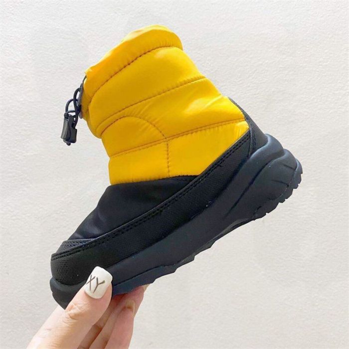 Kid's non-slip down cotton snow boots outdoor sports shoes, size 24-35, SS70-1821-1827