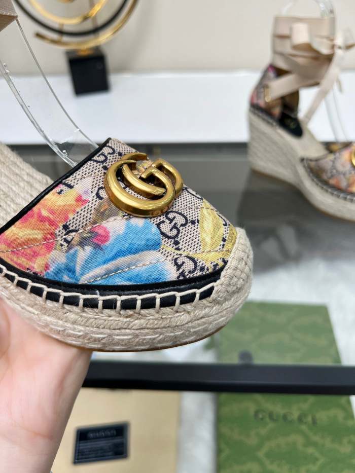 Women Thick-bottomed straw fisherman slipsole sandals shoes, size 35-42, SS98-446