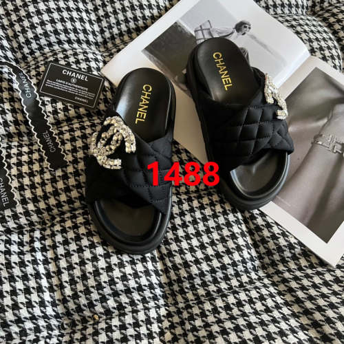 Women  flat splipper shoes, size 35-41, SS50-1488