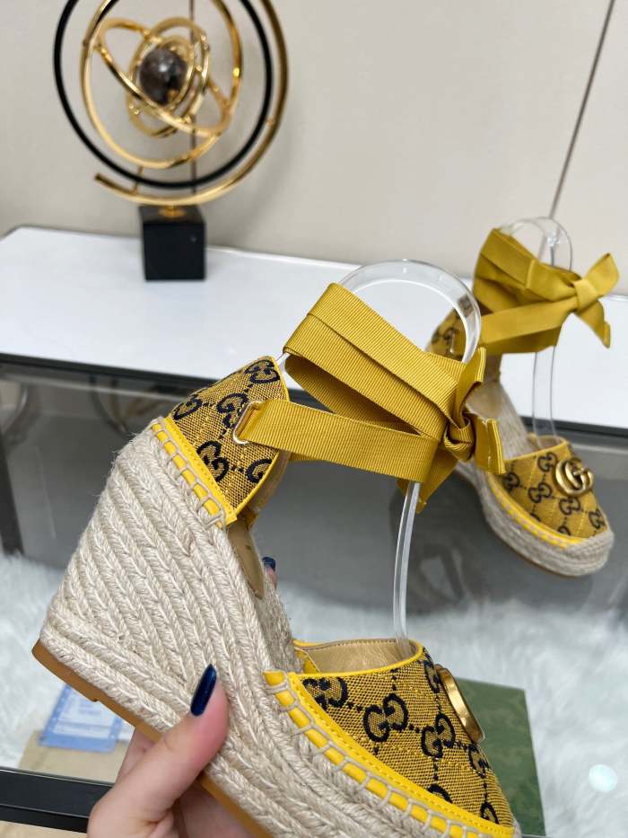 Women Thick-bottomed straw fisherman slipsole sandals shoes, size 35-42, SS98-445