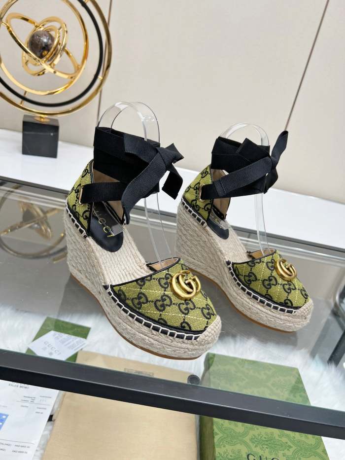 Women Thick-bottomed straw fisherman slipsole sandals shoes, size 35-42, SS98-447