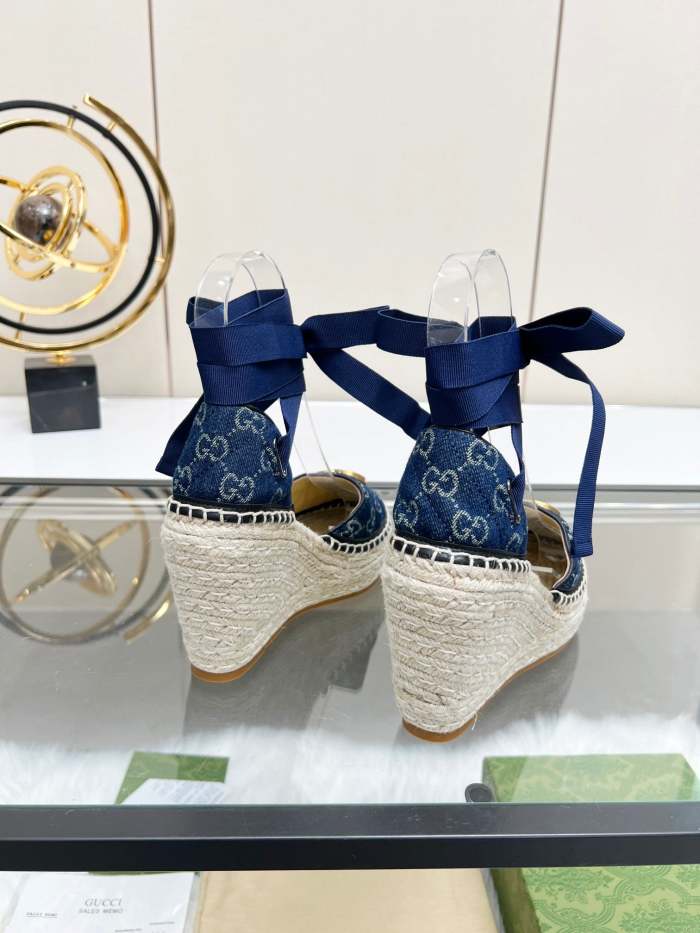 Women Thick-bottomed straw fisherman slipsole sandals shoes, size 35-42, SS98-437