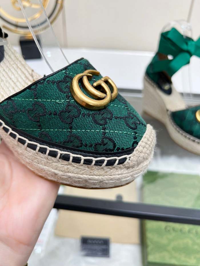 Women Thick-bottomed straw fisherman slipsole sandals shoes, size 35-42, SS98-440