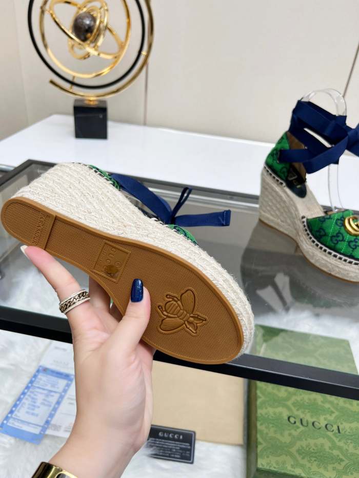 Women Thick-bottomed straw fisherman slipsole sandals shoes, size 35-42, SS98-453