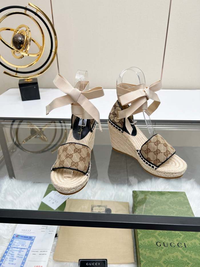 Women Thick-bottomed straw fisherman slipsole sandals shoes, size 35-42, SS98-441