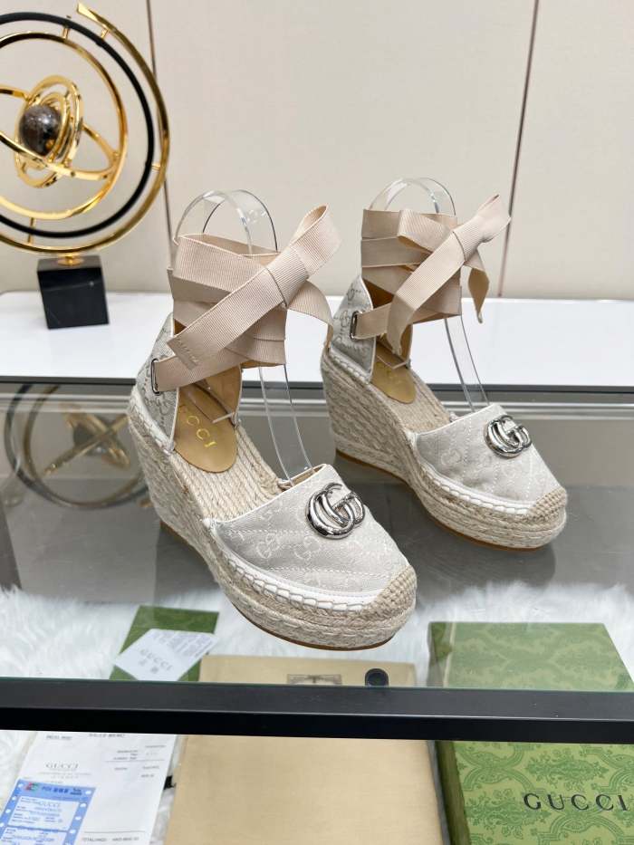Women Thick-bottomed straw fisherman slipsole sandals shoes, size 35-42, SS98-451