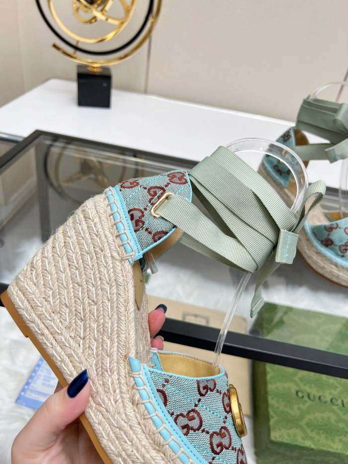 Women Thick-bottomed straw fisherman slipsole sandals shoes, size 35-42, SS98-449