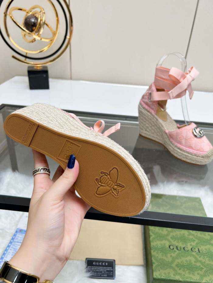 Women Thick-bottomed straw fisherman slipsole sandals shoes, size 35-42, SS98-458