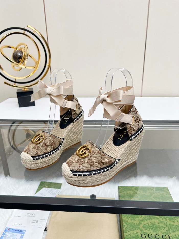 Women Thick-bottomed straw fisherman slipsole sandals shoes, size 35-42, SS98-454