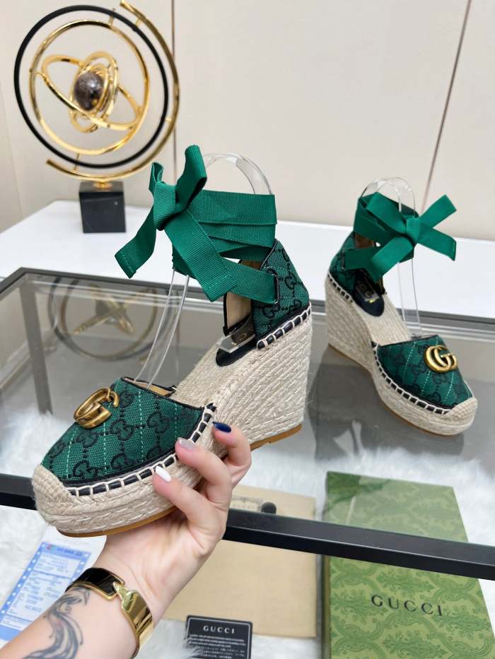 Women Thick-bottomed straw fisherman slipsole sandals shoes, size 35-42, SS98-440