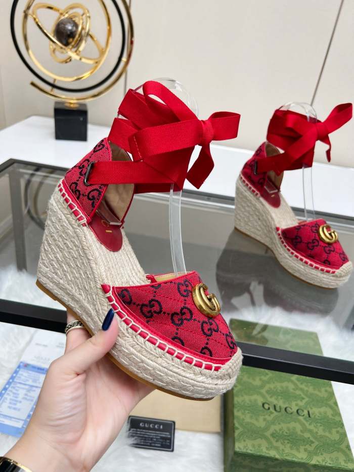 Women Thick-bottomed straw fisherman slipsole sandals shoes, size 35-42, SS98-448