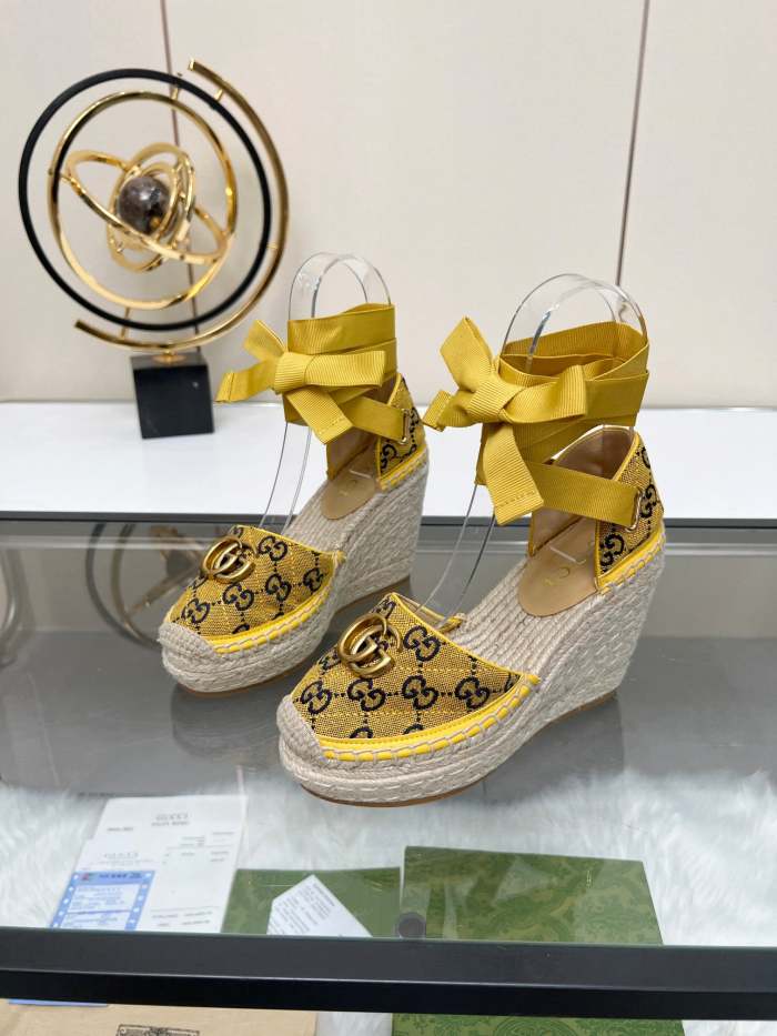 Women Thick-bottomed straw fisherman slipsole sandals shoes, size 35-42, SS98-445