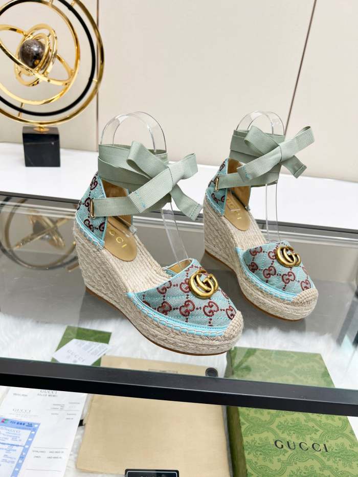 Women Thick-bottomed straw fisherman slipsole sandals shoes, size 35-42, SS98-449