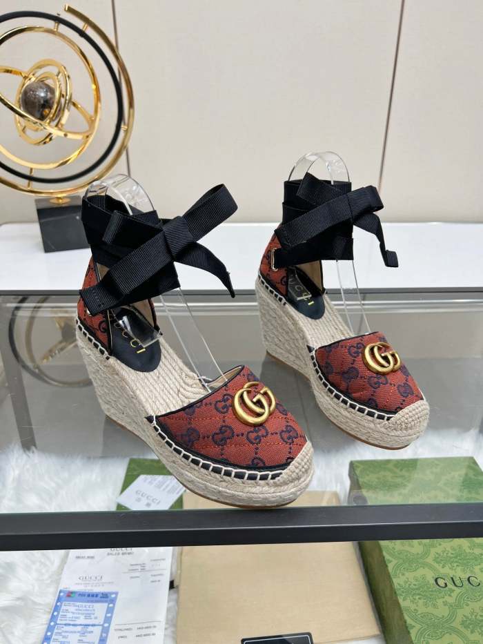 Women Thick-bottomed straw fisherman slipsole sandals shoes, size 35-42, SS98-450