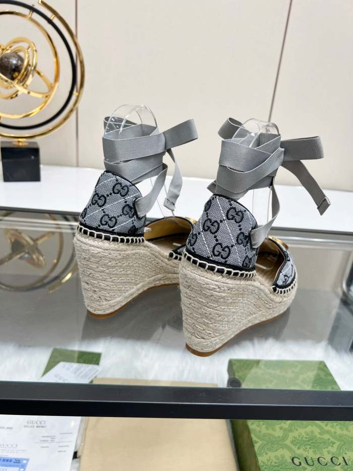 Women Thick-bottomed straw fisherman slipsole sandals shoes, size 35-42, SS98-438