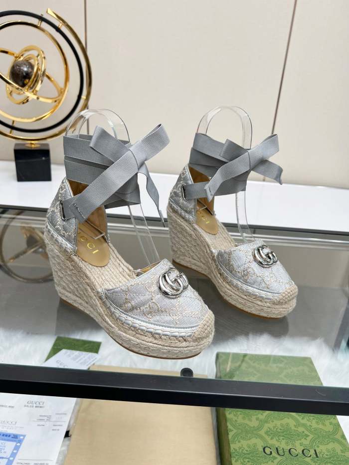 Women Thick-bottomed straw fisherman slipsole sandals shoes, size 35-42, SS98-439