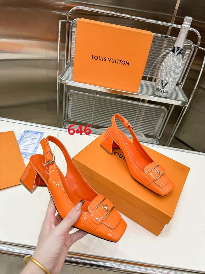 Women heel shoes,  size 35-42, SS88-645-646