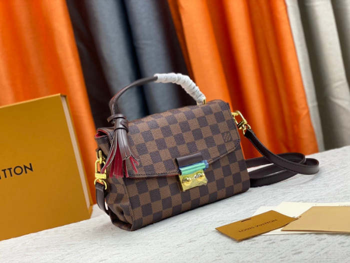 Leather bag ,5A , size 24.5x24.2x9cm ,no box,  B88-1734-1736
