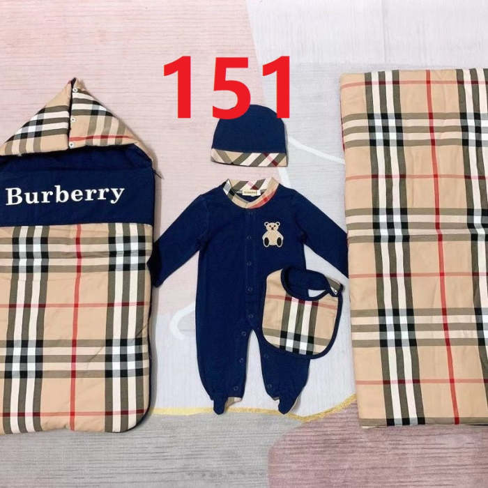 Newborn Baby crawl suit five-piece suit Cloak quilt  set clothes , CL110-150-151