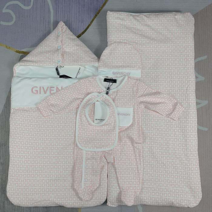 Newborn Baby crawl suit five-piece suit Cloak quilt  set clothes , CL110-148-149