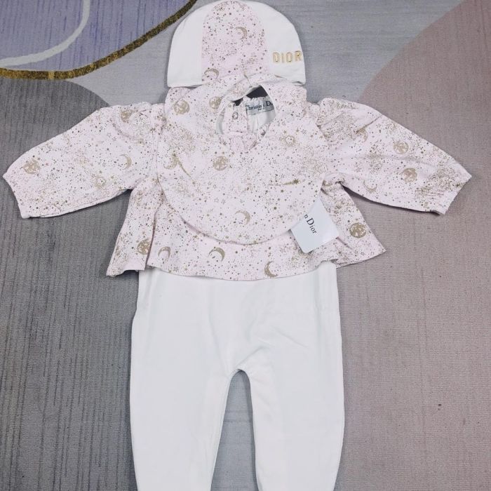 Newborn Baby crawl suit five-piece suit Cloak quilt  set clothes , CL110-135