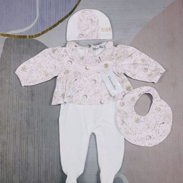 Newborn Baby crawl suit five-piece suit Cloak quilt  set clothes , CL110-135