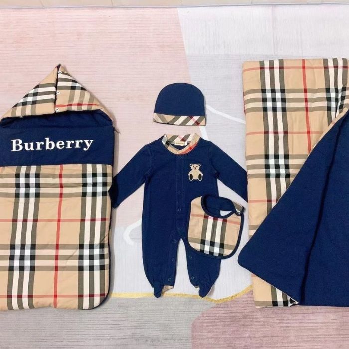 Newborn Baby crawl suit five-piece suit Cloak quilt  set clothes , CL110-150-151