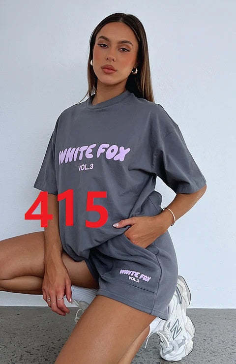 Fashion women T-shirt + shorts , size S-2XL, CL20-409-415