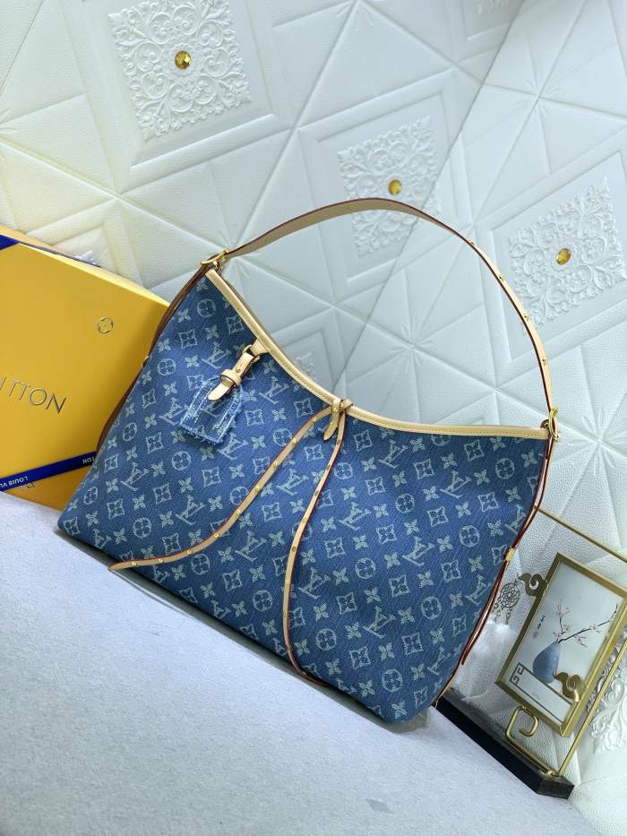 M46855 Canvas leather  bag ,5A,size 39x30x15cm, no box, B110-198