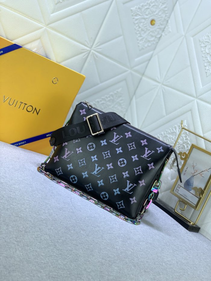 M57792 Canvas leather  bag ,5A,size 26x20x12cm, no box, B110-209