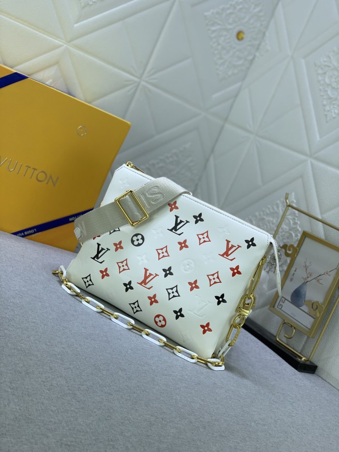 M57793 Canvas leather  bag ,5A,size 26x20x12cm, no box, B110-212