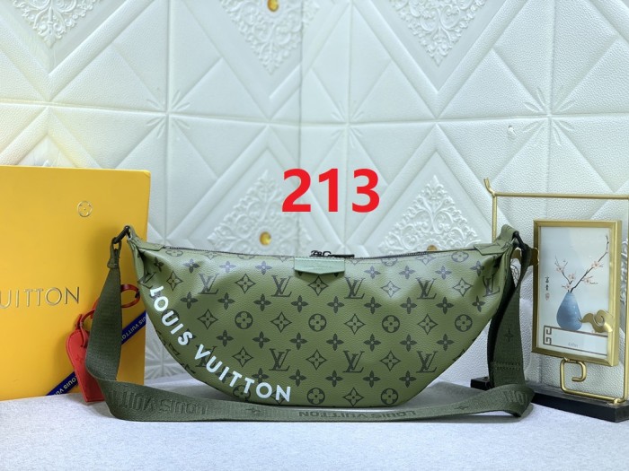M23779 Canvas leather  bag ,5A,size 39x19x10cm, no box, B110-213