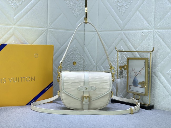 Canvas leather bag ,5A,size 20x16x7.5cm, no box, B110-201