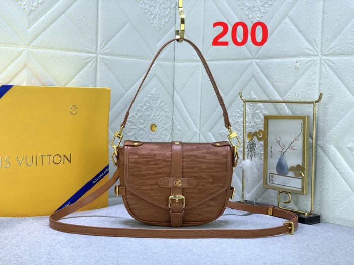 Canvas leather  bag ,5A,size 20x16x7.5cm, no box, B110-200