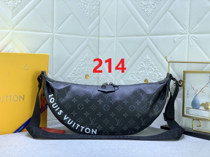 M23779 Canvas leather  bag ,5A,size 39x19x10cm, no box, B110-214