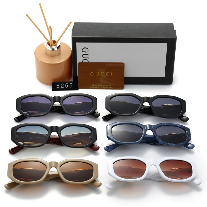 Blue light blocking sunglasses with the box and case ,G25-2738-2743