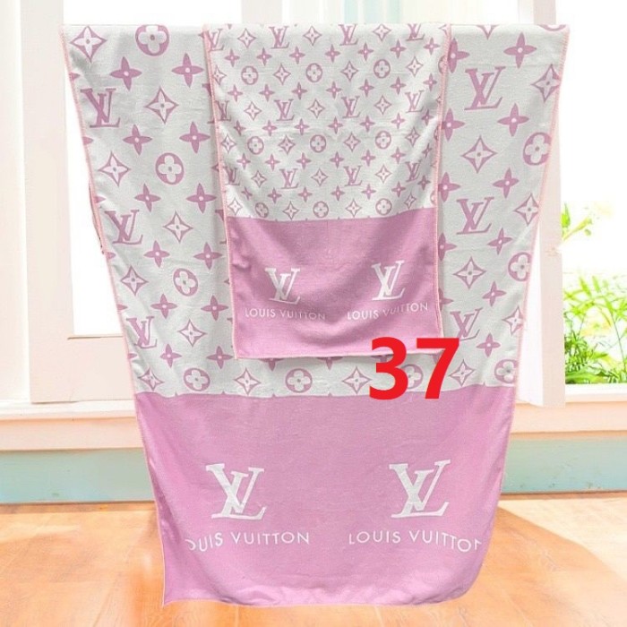 Beach towel Bath towels 2 pieces set, bath towel size 35-75cm, beach towel size 70-140cm, HSE26-37