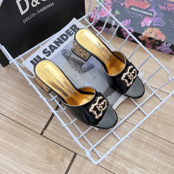 Women heel slipper shoes,heel 7cm  size 34-41, SS50-1534-1536