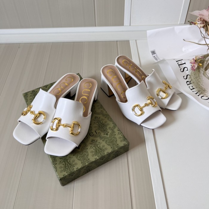 Women heel slipper shoes,heel 2.5cm or 7cm, size 34-42, SS50-1577-1578